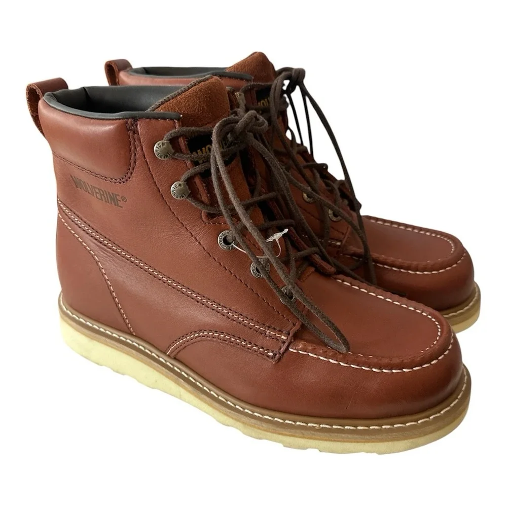 Wolverine Work Boots Mic Toe 6